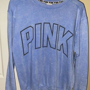 PINK VS Blue Crewneck